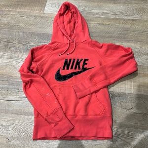 Red/orange Nike hoodie
